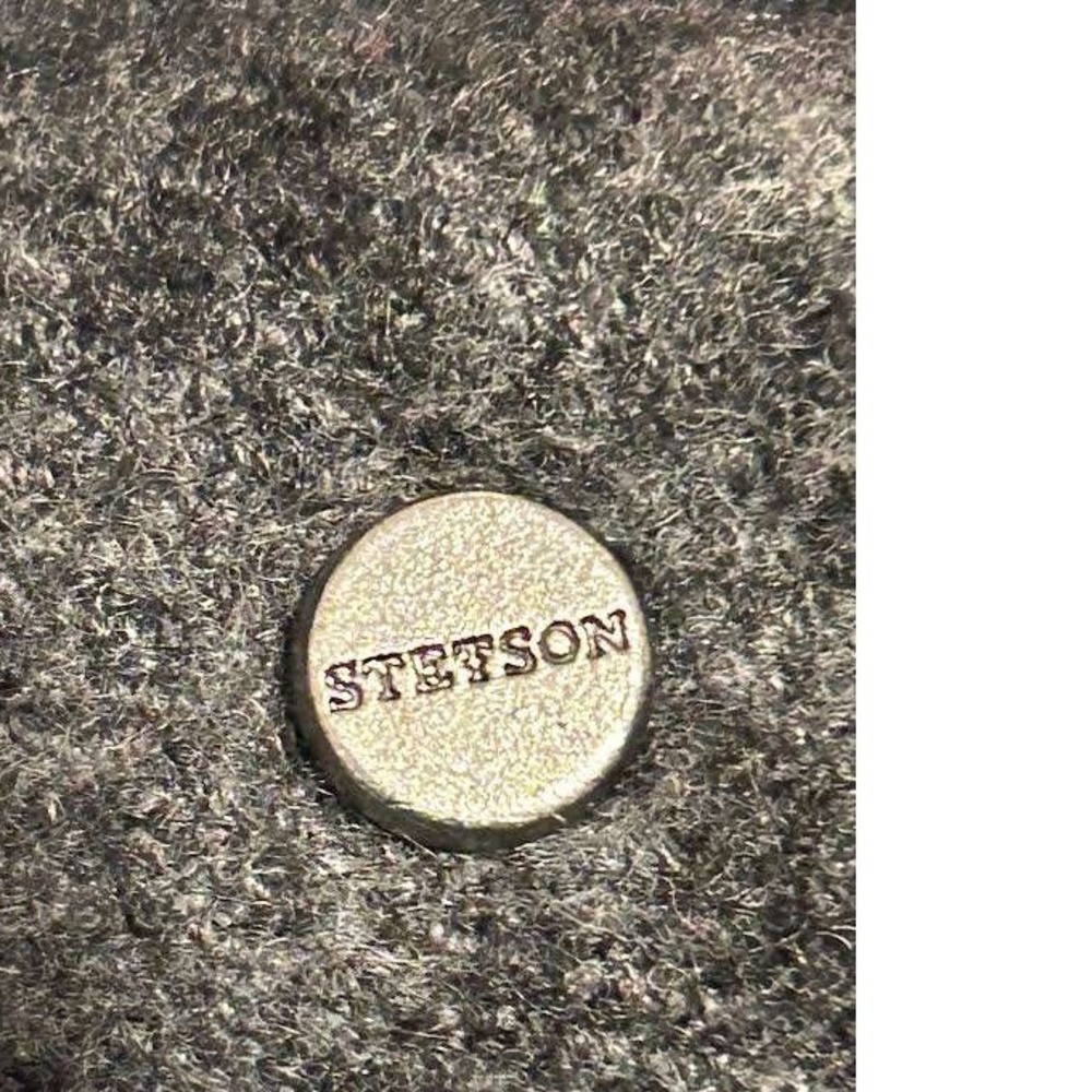 Stetson All American Gray Plaid Wool Blend Driving Cap w Ear Flaps L/XL Newsboy - Picture 8 of 9